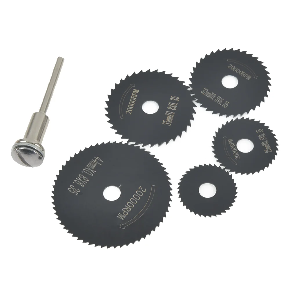 6Pcs Mini Six Piece Small Saw Blade 22-44mm Cutting Blade Metal Cutter Power Tool Accessories