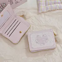 Cute PU Leather Coin Purse Cartoon Waterproof Card Wallets Change Money Organizers Students 1
