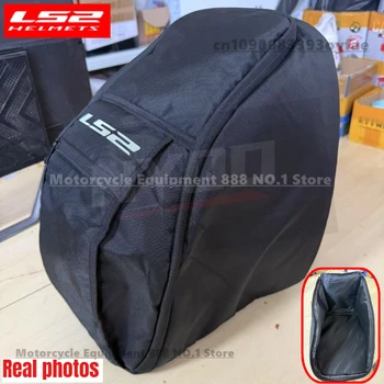 LS2 Helmet Bag Rider Motorcycle Helmet Storage Bag Moto Riding Backpack Can Hold Full Helmet Rainproof Large Capacity Thickening 1