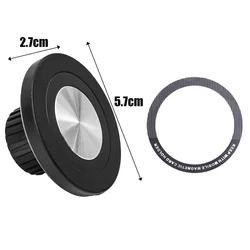 Magnetic Base for Car Phone Holder with 17mm Ball Head (6BF037 - Kit)