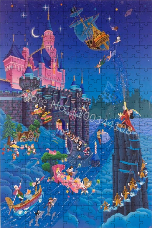 ジグソーパズル　ディズニー　ファンタジーランド　メラニーテイラーケント　未使用 ジグソーパズル ディズニー ファンタジーランド メラニーテイラー