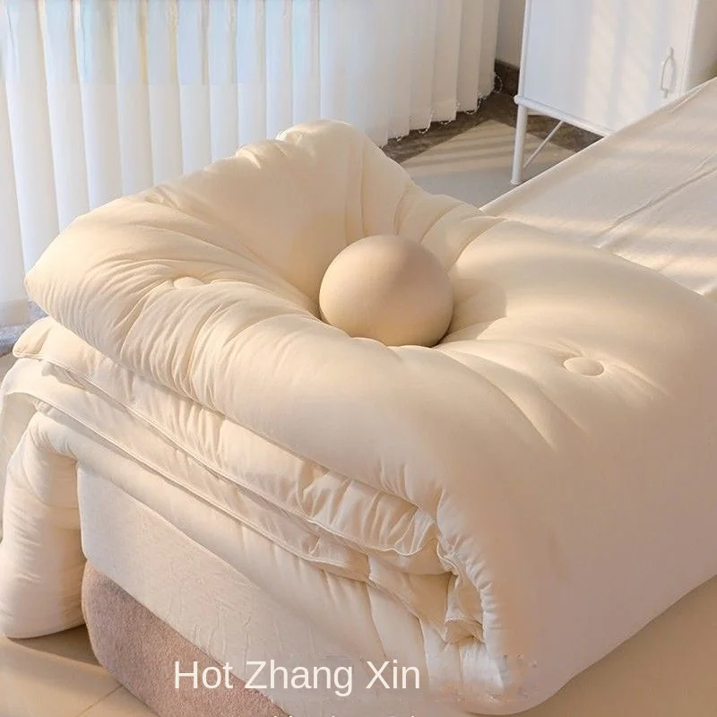 

럭셔리 이불 Luxury Silk comforter Duvet Double Queen King Full size cotton blanket comforter Couple bedding filled