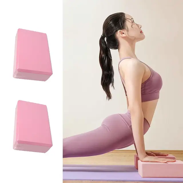 Blocchi Yoga In Schiuma EVA - Set Di 4 Mattoncini Per Supporto In Yoga E Pilates, Antiscivolo Ed Eco-Friendly - Foto 11