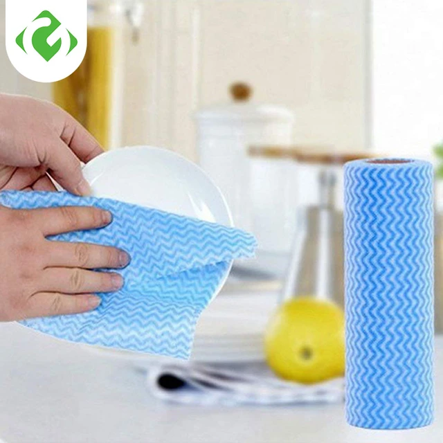 Guanyao Reusable Cleaning Cloths Disposable Cleaning Towels Kitchen Towels  Dish Cloths Heavy Duty Eco-friendly Non Woven Fabric - AliExpress