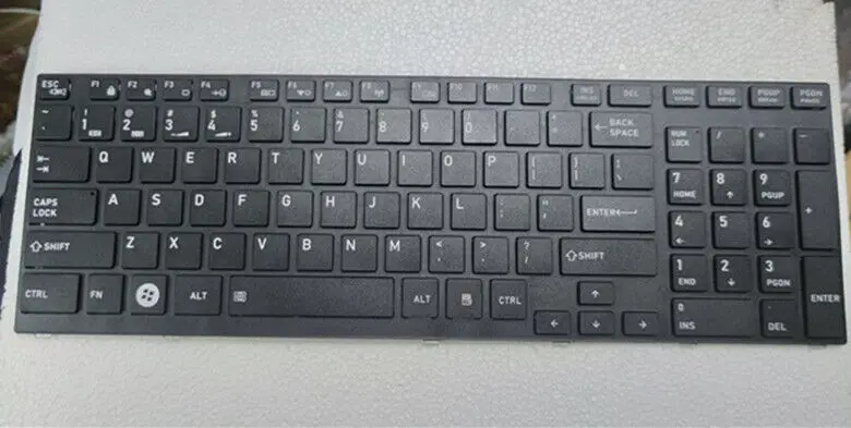 

Клавиатура для ноутбука Toshiba Satellite A660 A660D A665 A665D, клавиатура черная, без подсветки, PK130CX2B00