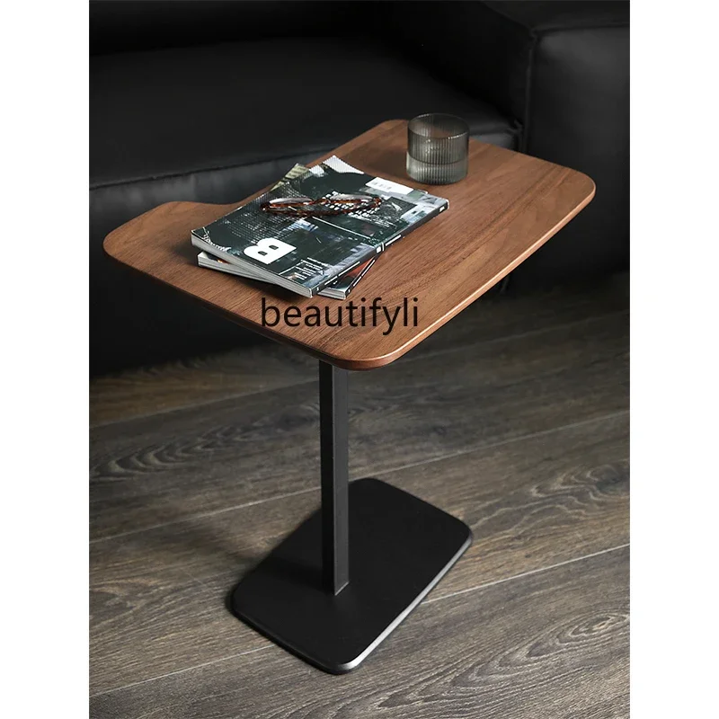 

Modern Minimalist Nordic Italian Minimalist Mid-Ancient Solid Wood Black Walnut Removable Side Table Side Table Coffee Table