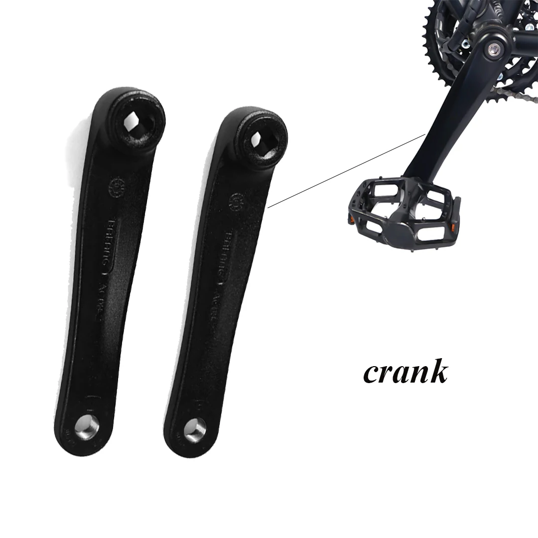 E Bike Crank Arms For Bafang / 8Fun BBS01/BBS02 Mid Drive Motor Shimano