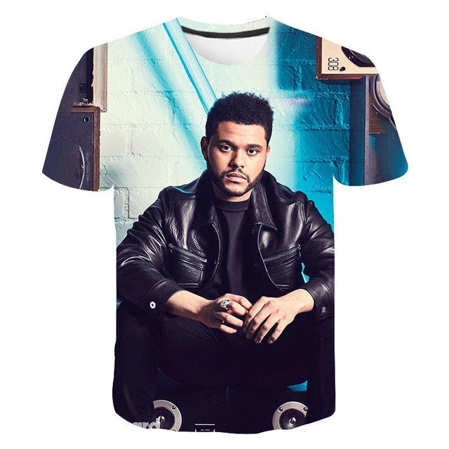 The Weeknd Summer New Streetwear Fashion T-shirt Men Women Children 3D Printed Short Sleeve 1