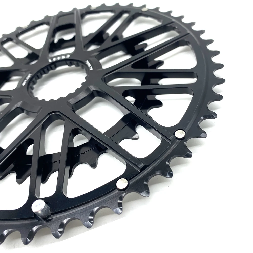 リードダイレクトマウントダブルチェーンリング、48-32t/50-34t