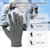 Arthritis Compression Gloves Touch Screen Full Finger Therapy Gloves Wrist Support Carpal Tunnel Pain Relief Brace Sports Gloves 4