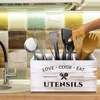 Kitchen ForUtensil Holder With 4 Compartment Storage Dont Have To Worry About Tipping Over Organizer Style 1 5