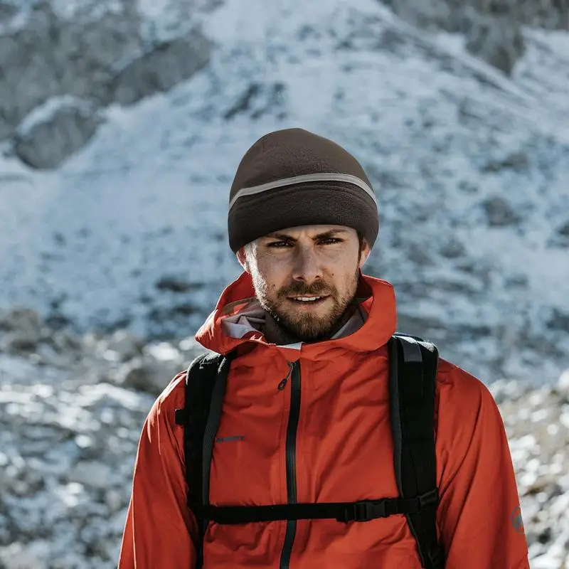 Reflective Warm Hat Warm Cuffed Winter Hat Cuffed Winter Safety Beanie Reflective Windproof Beanie For Work