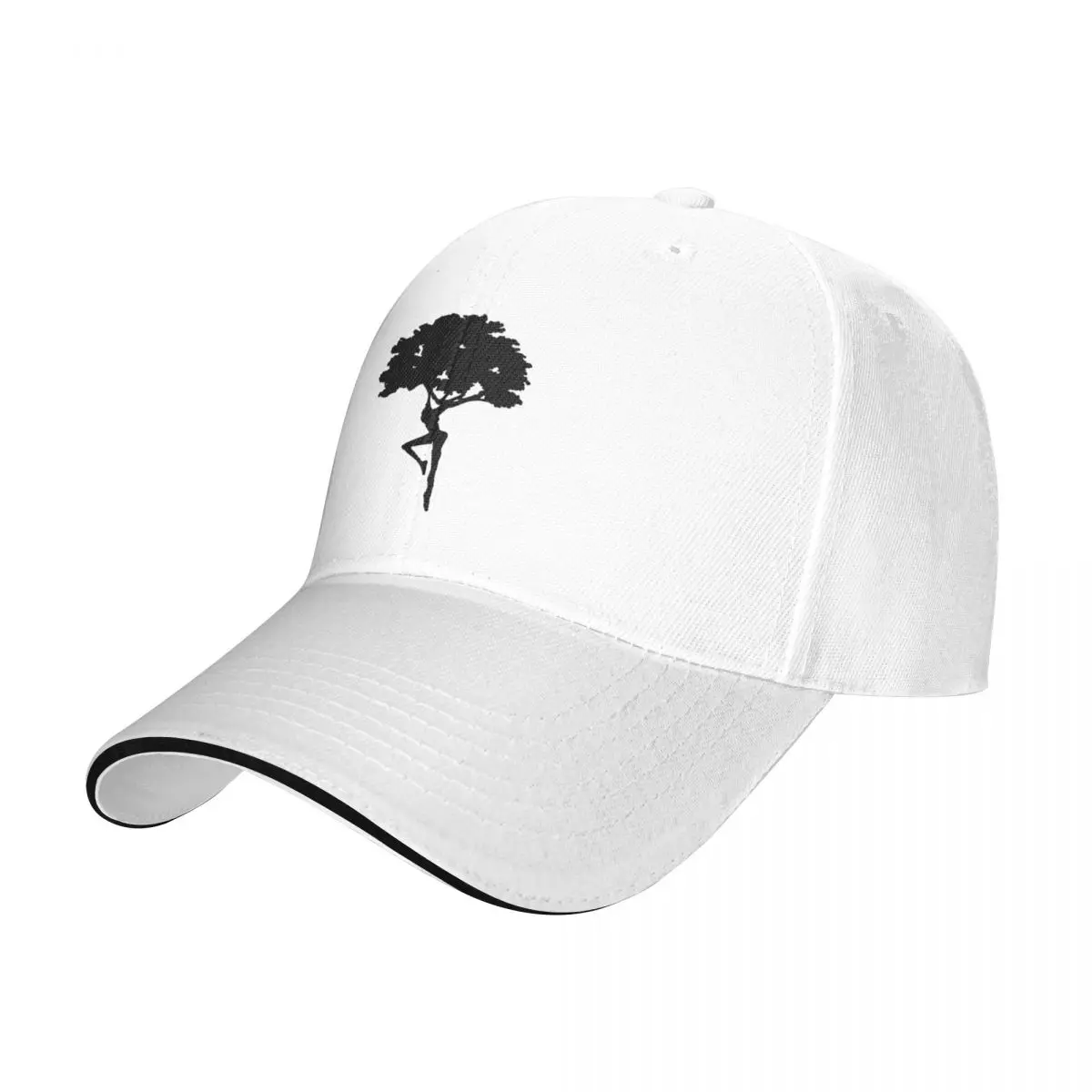 

black tree logo Baseball Cap Big Size Hat foam party Hat Mens Hats Women's
