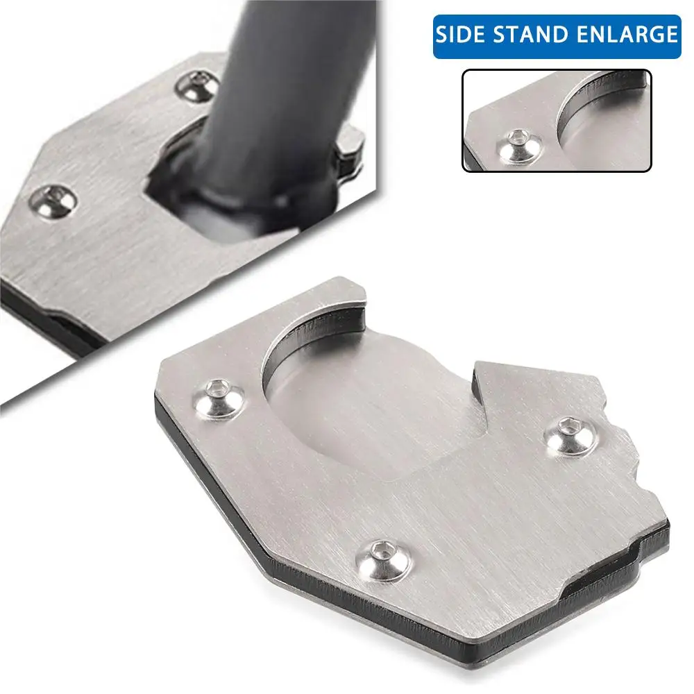 

For 790 Adventure 790ADVENTURE 790ADV 790adv. 2021-2023 Motorcycle Parts Side Stand Enlarge Kickstand Extension Plate Foot Pads
