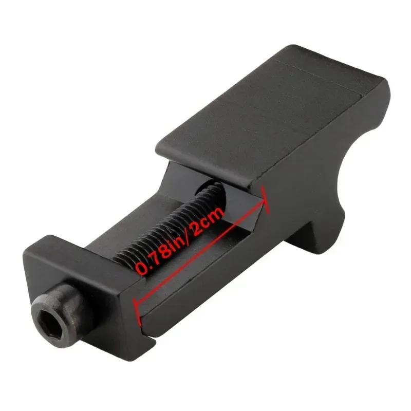 45 Degree Angle Offset Side Adapter RTS 20mm Picatinny Rail Weapon Flashlight Accessories For Picatinny Rail Accessories Rail Adapter Threaded Adapter