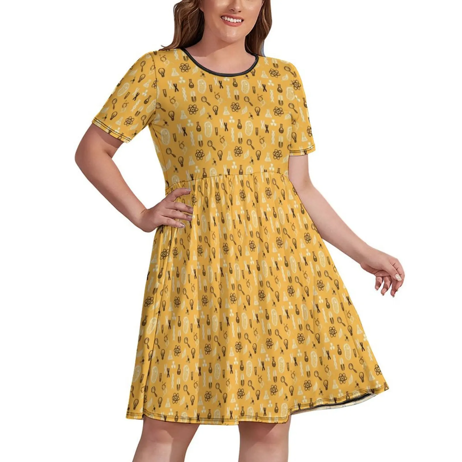 

Science-Themed Pattern Dress summer dresses for women 2024 Clothing