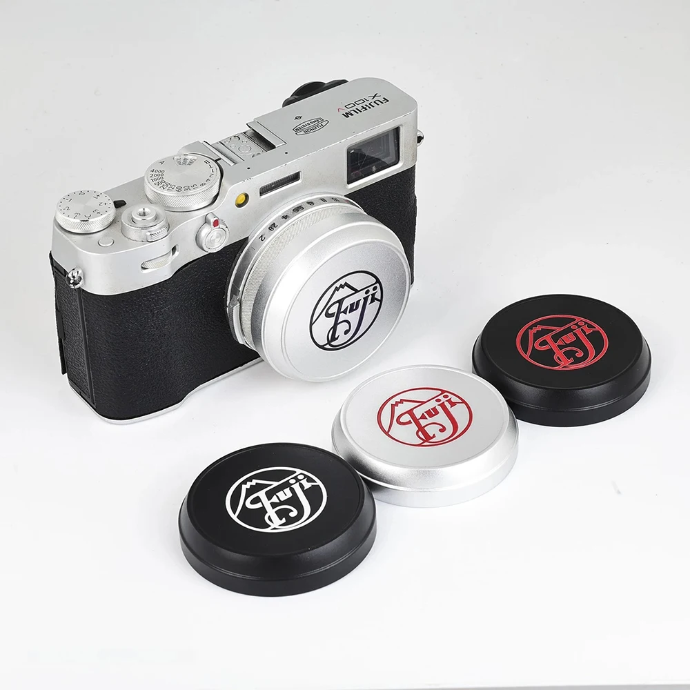 Premium Aluminum Camera Lens Cap with EVA Soft Lining - Fuji Accessories