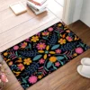 Mexican Day of The Dead Entrance Doormat Decor Kitchen Hallway Balcony Runners Rug Living Room Carpet Bedroom Non-slip Floor Mat 4