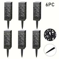 Lawn Solar Lights 6pc Lawn Light Garden Decor Solar Buried Lamps Outdoor Waterproof LED Solar Pavilion Yard Way Christmas Lamp 1