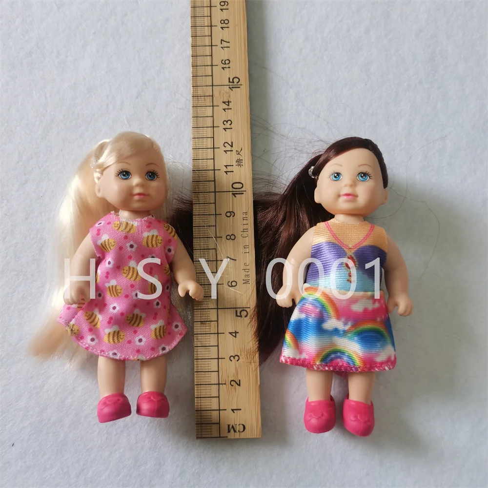 미니  손바닥 인형 소녀 플레이어 장난감 선물, 1 개 무작위 발송