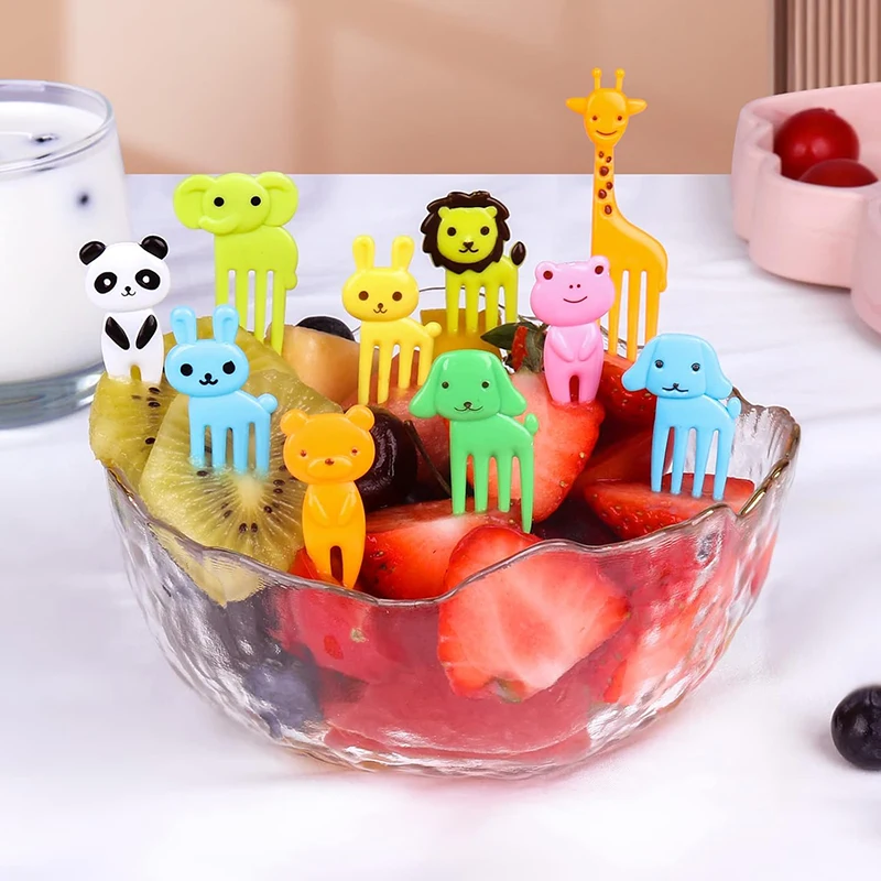 Cute Animal Food Picks Set 3