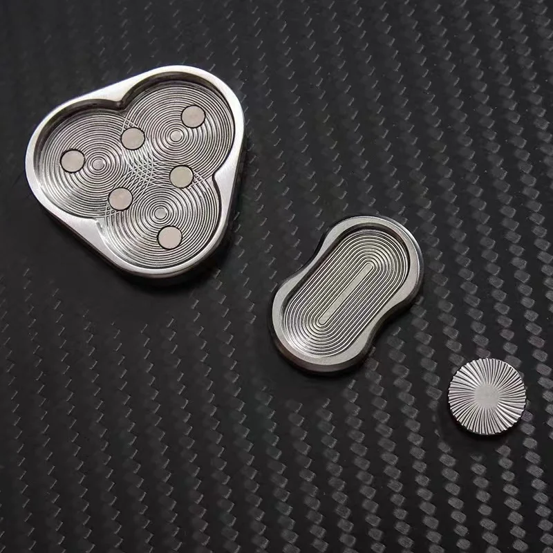 Funny Magnetic Fidget Slider Adult EDC Metal Fidget Toy ADHD Hand Spinner Autism Sensory Toys Anxiety Stress Relief Adult Gifts 2