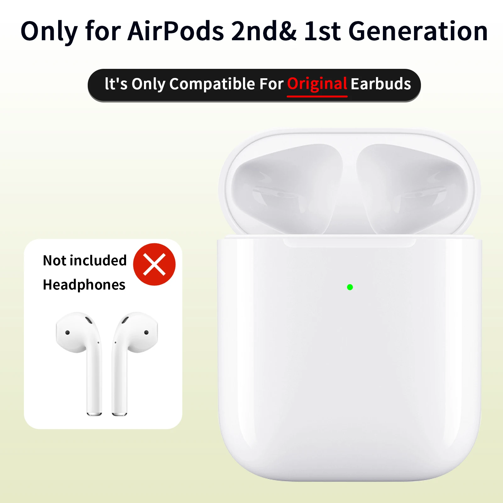 Wireless Charging Airpods Without Case For Sale Compatible AirPods