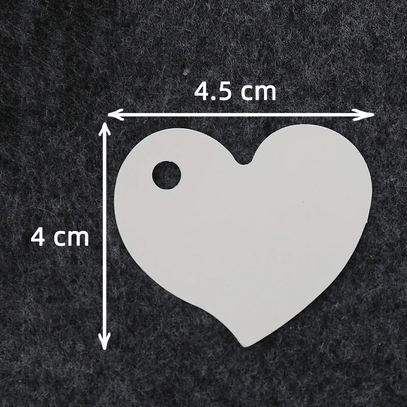 4.5x4cm white paper