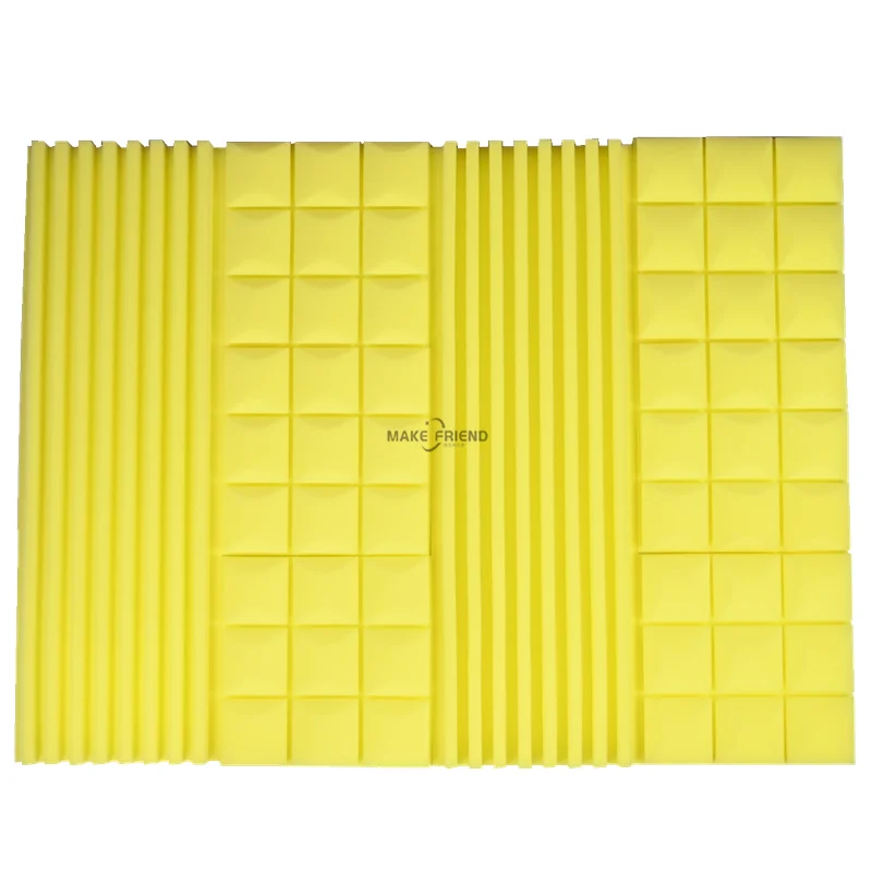 30x30x5cm Panneaux de Mousse Acoustique, 10 pièces Panneaux Insonorisants,  Mousse Isolante Phonique, Acoustique Bouclier Acous[594] - Cdiscount TV Son  Photo