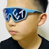 key uso sunglasses Blue YEET Sunglasses Sports Shades for Main Event Jey Uso Costume children 3