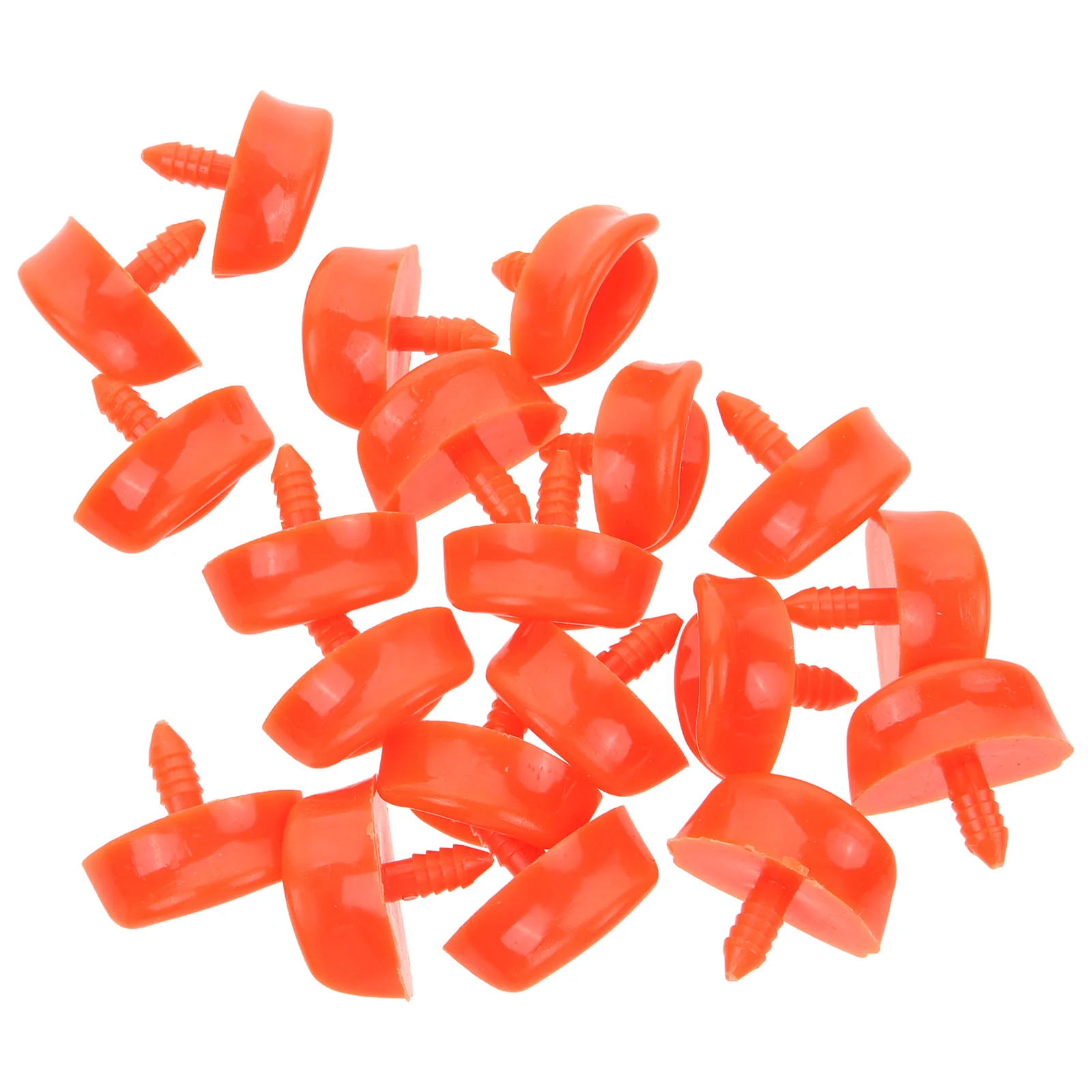 

20 Pcs Duckbill Accessories DIY Fake Inserts Mini Decors Plastic Mouth for Craft Ducks Toy
