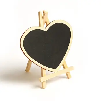 Lavagna guida per bambini lavabile Display da scrivania Lista delle cose da fare Lavagna con cavalletto in legno con supporto Mini lavagna promemoria