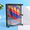 125mm Colorful Variety Needle Painting Handprint 3D Hand Mold Three Dimensional Children Pendulum Toy 1
