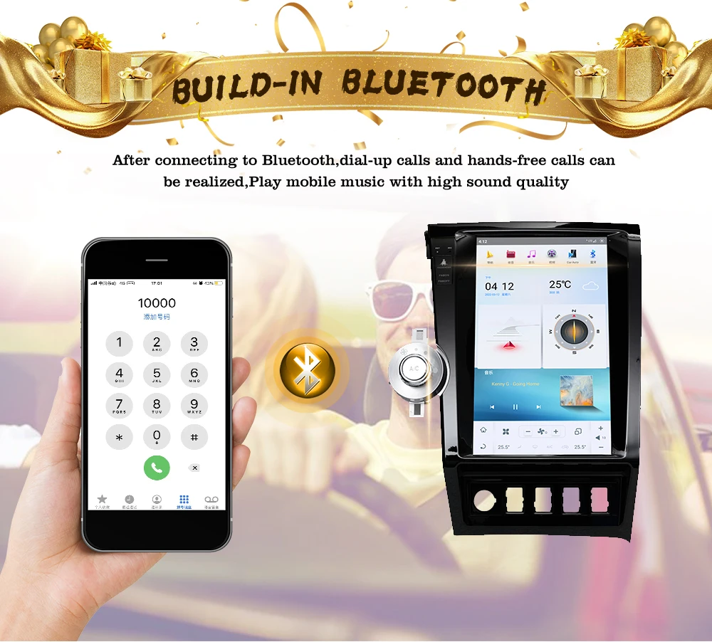 

13.6 Inch Android 11 For TOYOTA Tundra Sequoia 2007-2018 Car Radio Stereo GPS Navigation Tesla Screen Multimedia Player 2 DIN