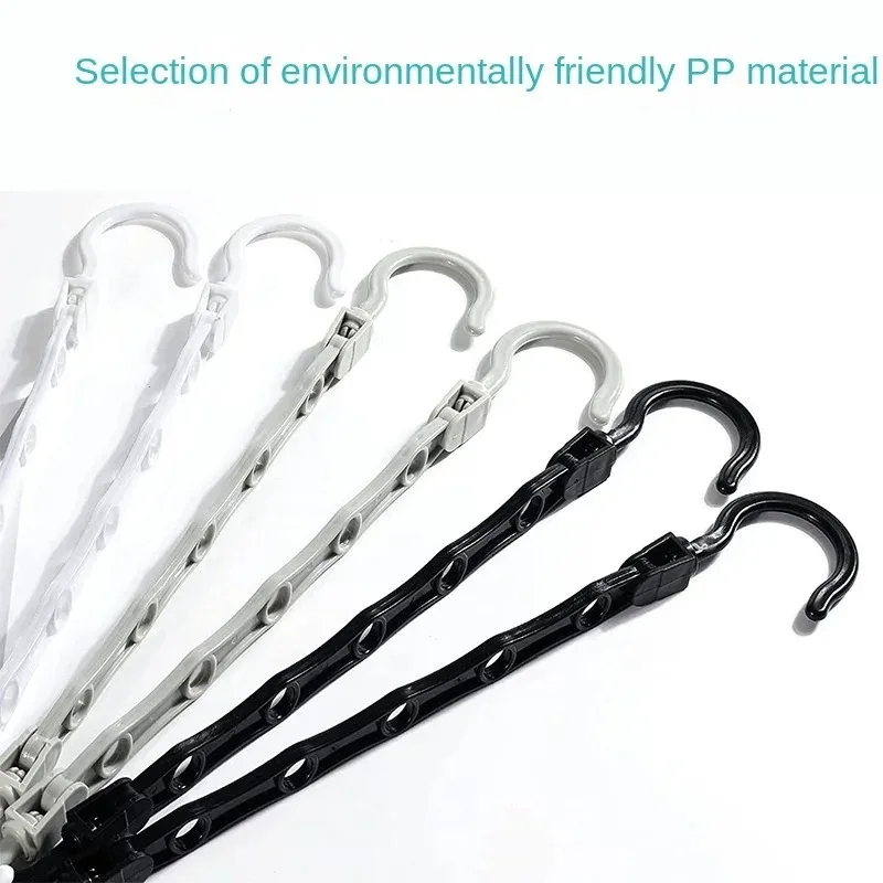 Sturdy Hanger Organizer Plastic Space Saving Hanger Smart Magic Clothes Hanger for Dorm Closet Storage Bedroom Essentials 3