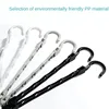 Sturdy Hanger Organizer Plastic Space Saving Hanger Smart Magic Clothes Hanger for Dorm Closet Storage Bedroom Essentials 3