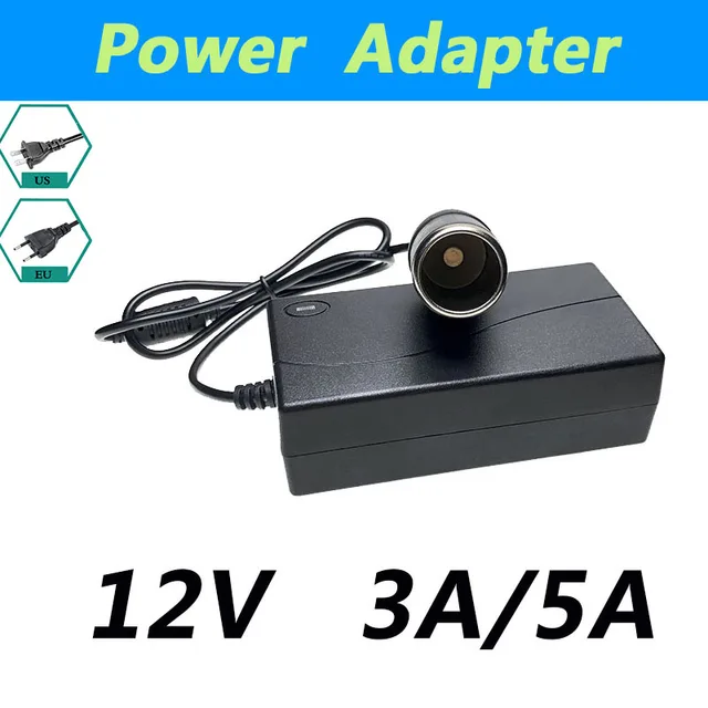 LAIMAIECO DC 220V to 12V 3A 5A Car Cigarette Lighter Power Converter Charger Transformer Adapter Socket Car Electronic Devices