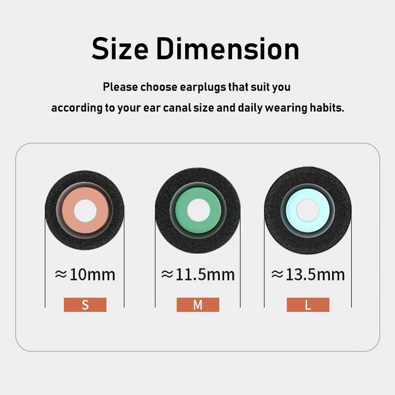 For Sony WF-1000XM4 WF-1000XM3 Memory Foam Earbud Tips Noise Reducing Eartips Replacement Buds Tip Earplugs Ear Pads Grip Caps