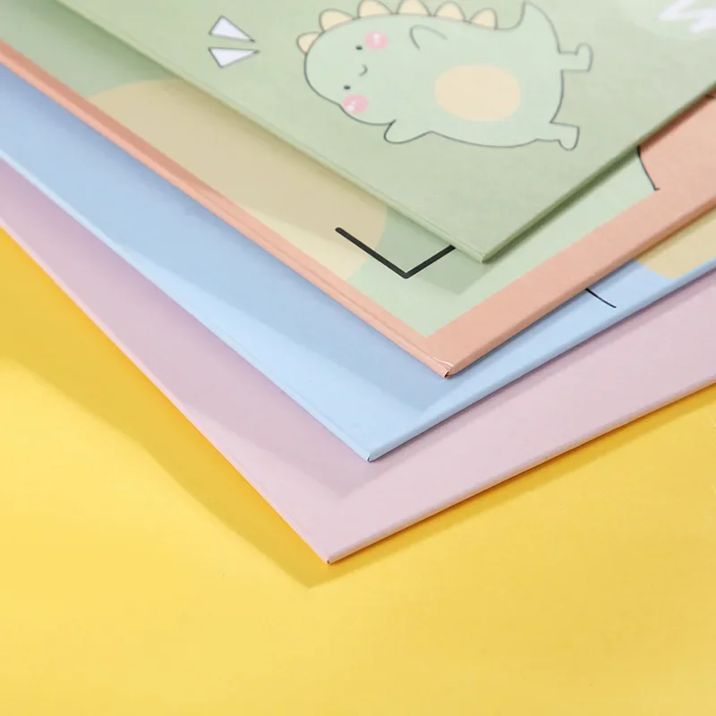 Creative Cartoona4 Paperboard Clip Multifunctional Thickened File Folder Clip Student Stationery Writing Pad Office Supplie