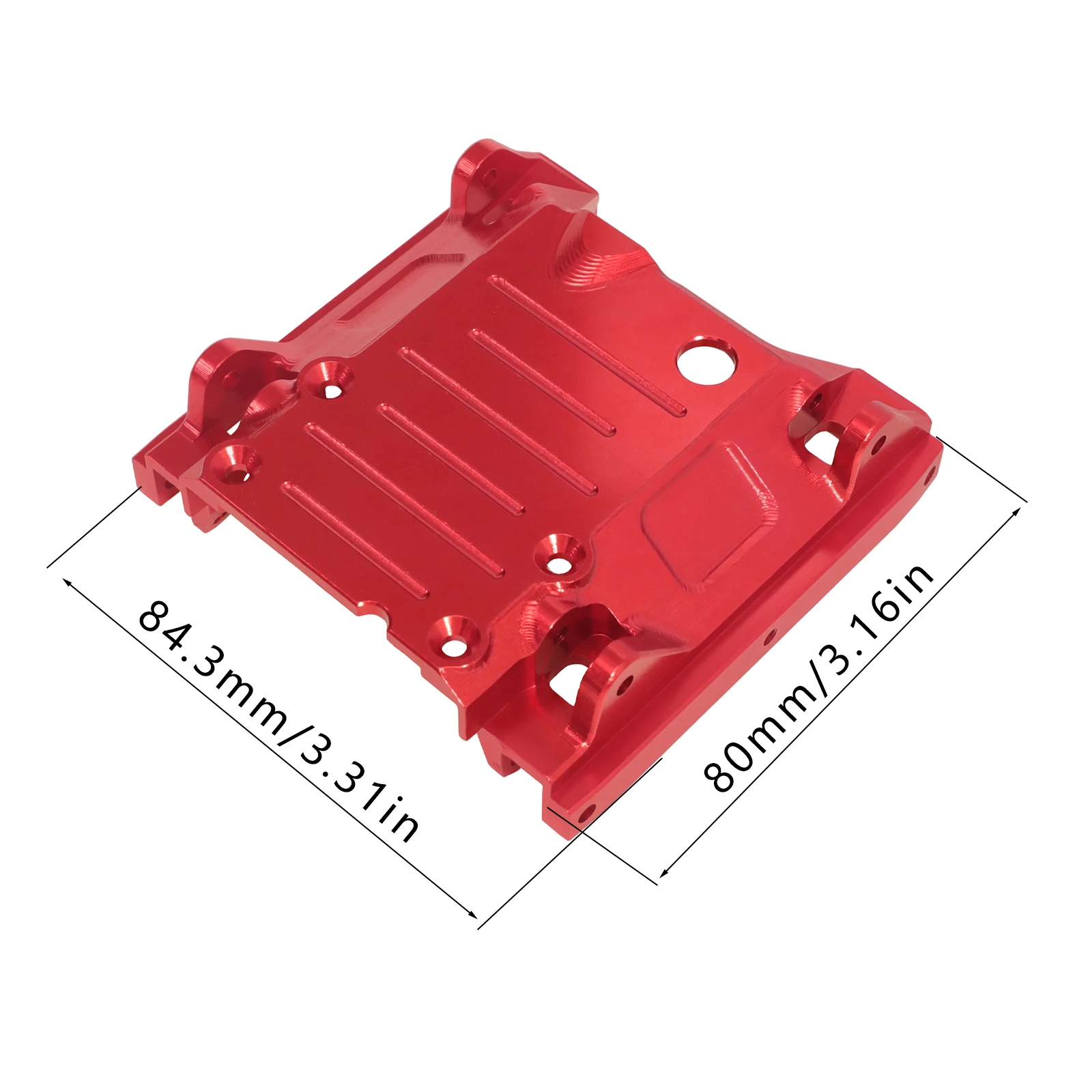 Pièces de rechange en alliage d'aluminium pour voiture RC Meijiaxin 1/12 H12Y