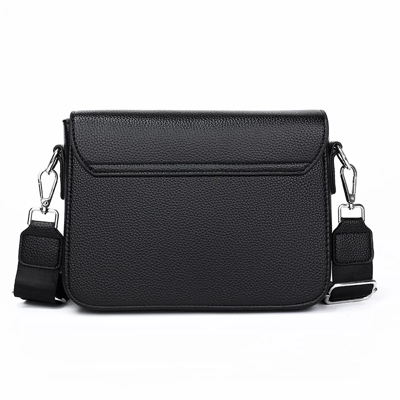 High-End Men’s PU Leather Crossbody Sling Bag