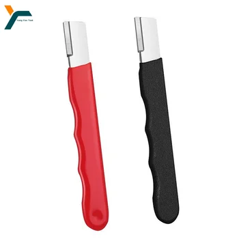 Forbici per affilare i coltelli Raschietto per molatura rapida Utensile da taglio portatile in metallo Forbici Potatore Ascia Affilacoltelli Trimmer Smerigliatrice