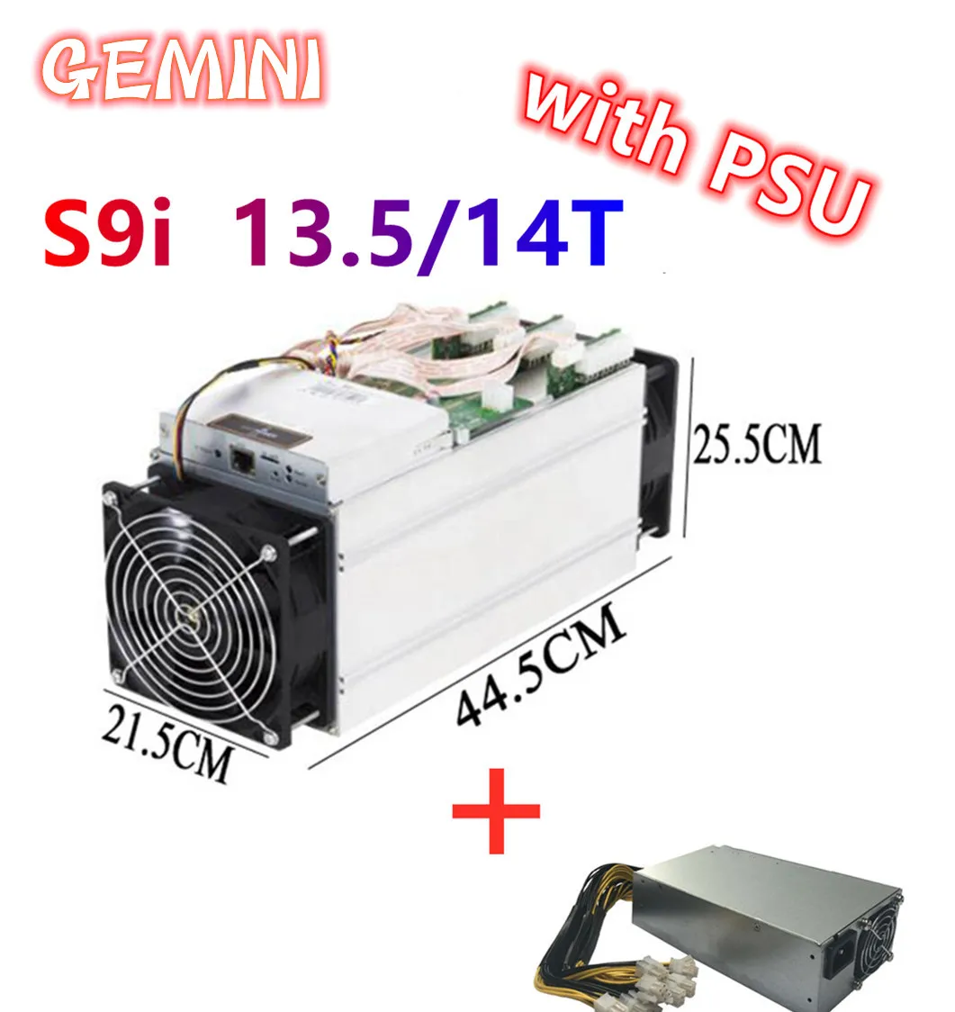 Secondo Minatore Asic S9I Antminer 13.5T/14T Bitcoin Miner Con Psu Apw7 Migliore Di 9 S9K T9 V9 E9