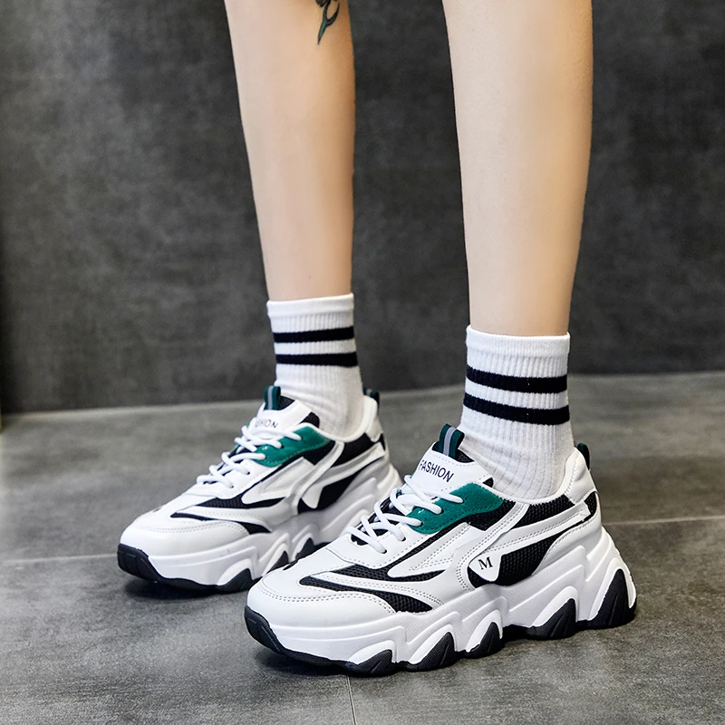 

Информация о женской одежде hechos a Hand, Zapatillas de malla с кордонами, suela cómoda, для Primavera, 2022