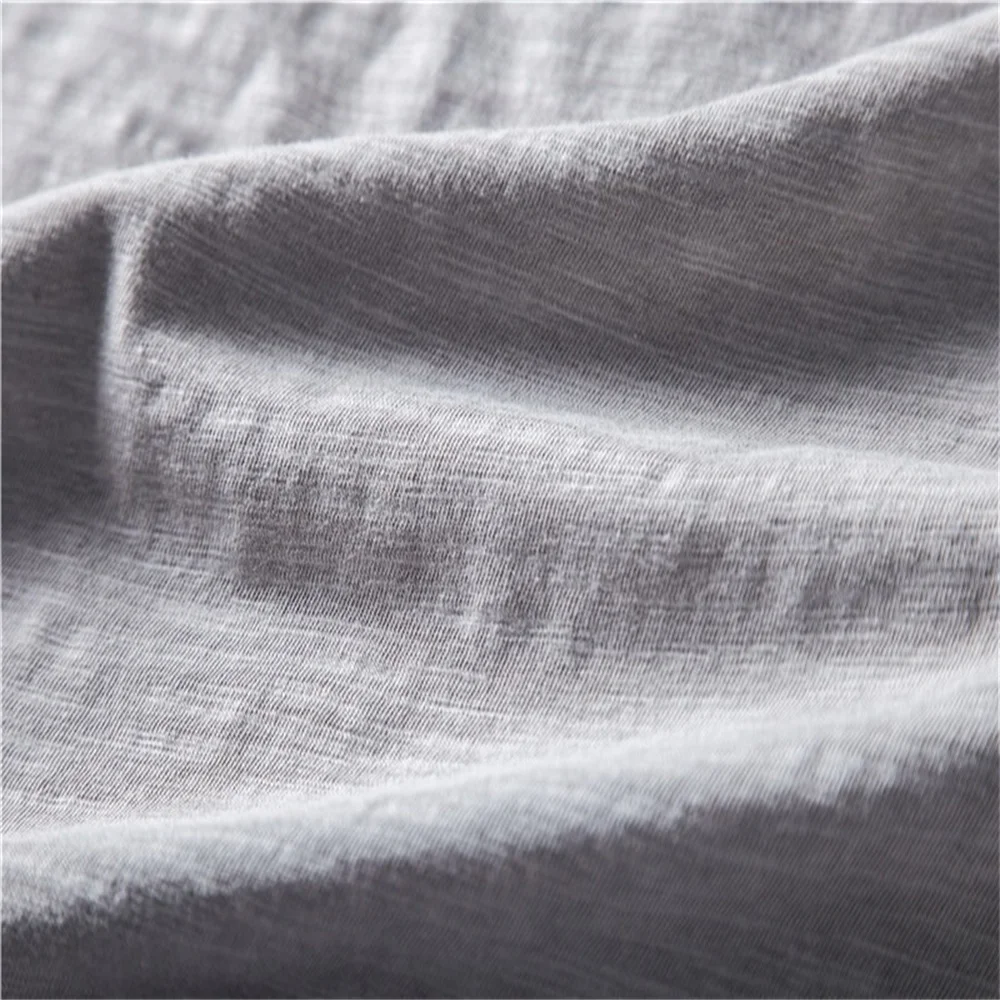 2025 신상 여름 V넥 티셔츠 남성 100% 코마면 무지 반팔 티셔츠 남성 피트니스 언더셔츠 남성 상의 티셔츠