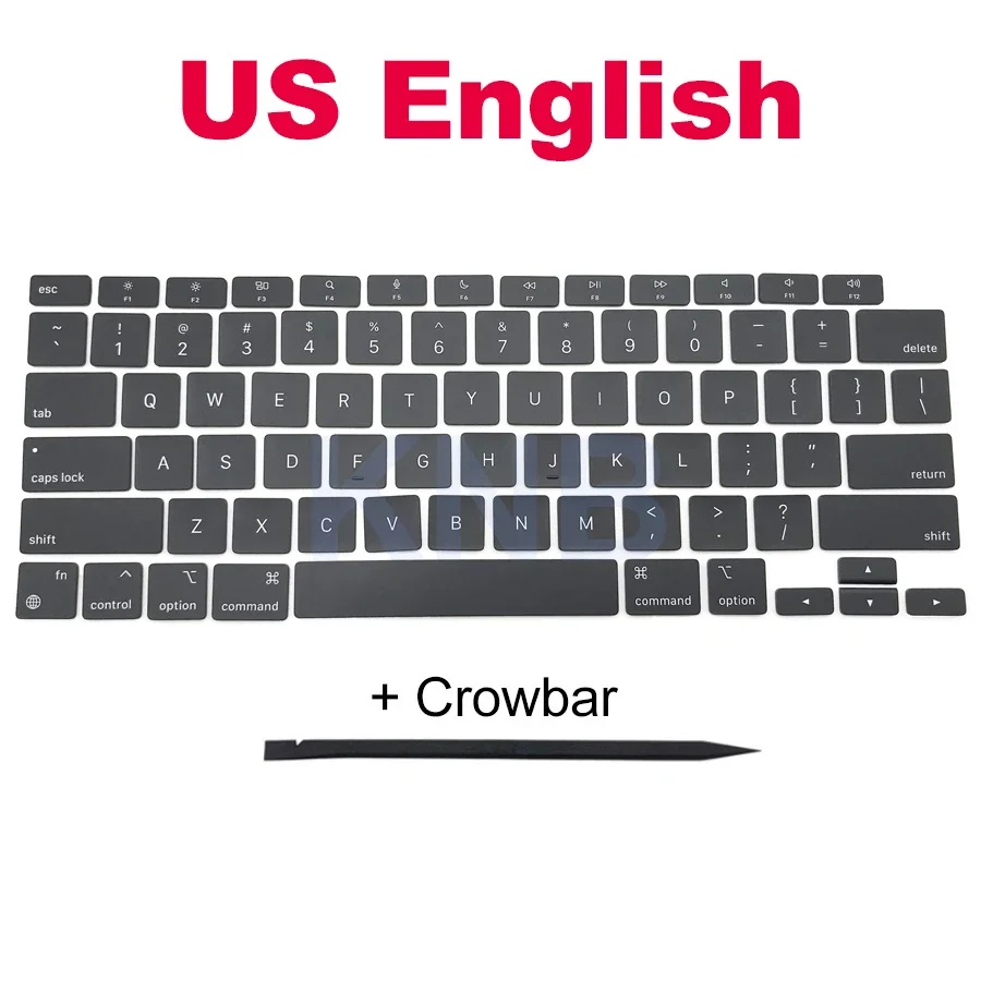 Laptop Keyboard Keycaps US UK Russian French Spain EU For Macbook Air 13" M1 A2337 EMC 3598