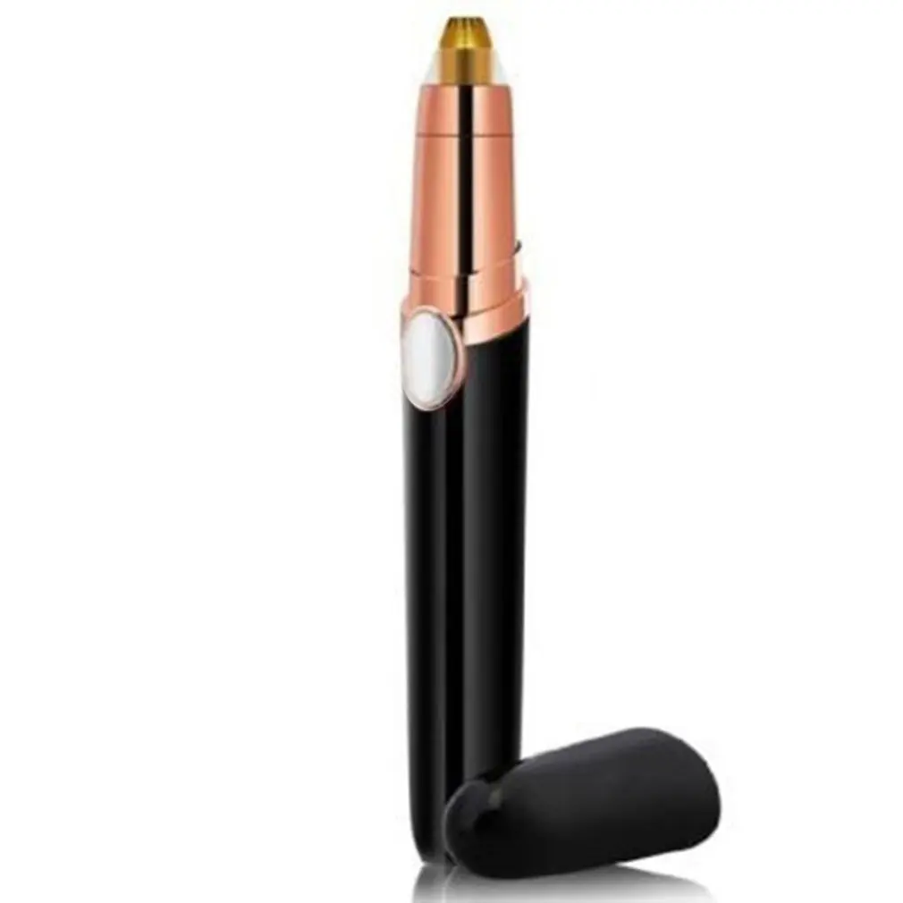 Eyebrow USB hair Trimmer Painless Eye Brow Epilator Lipstick Shaver Nose Hairs Mini Shaver Razors Facial Hair Remover Women 6