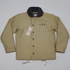 BOB DONG 1940's N-1 Deck Jacket Vintage Military Style Warm Wool Lining Men's Outerwear 1