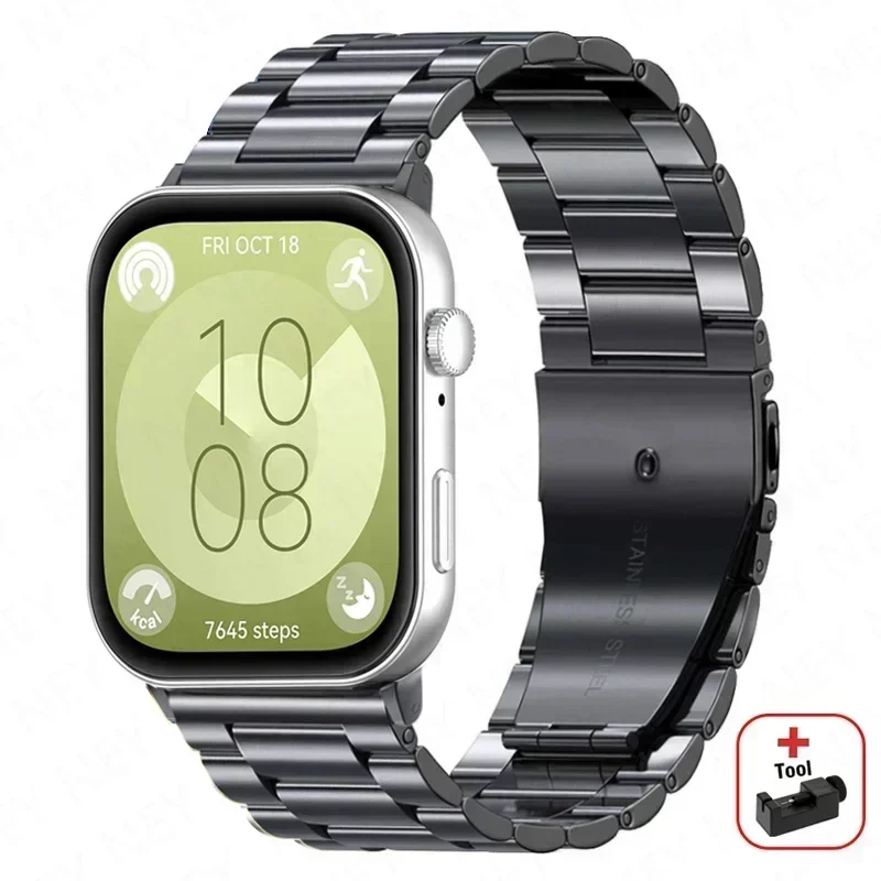 Stainless Steel Watch Band Strap – Elegant Metal Bracelet