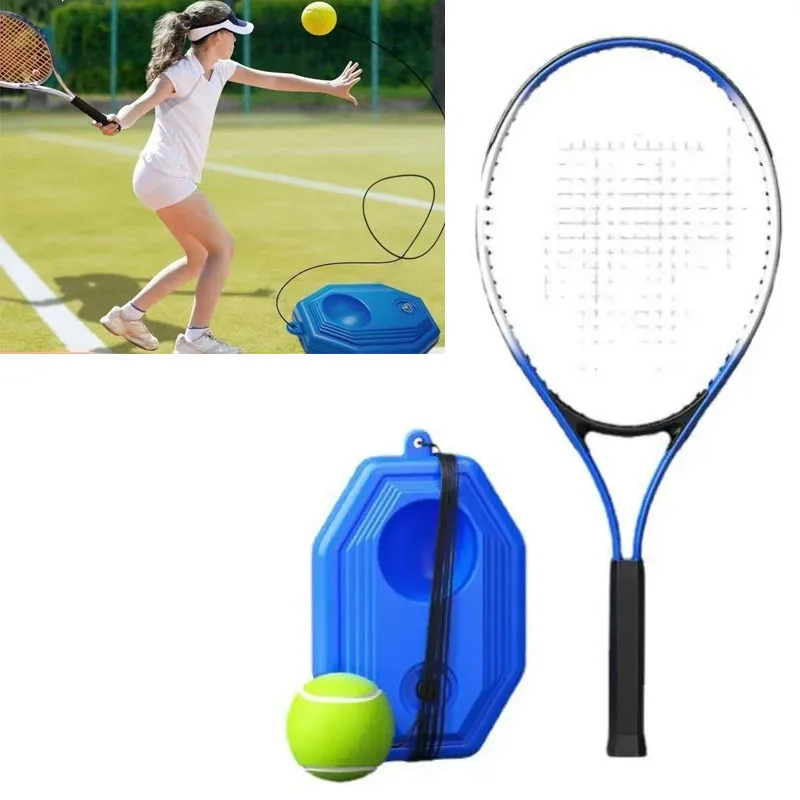 

Ракетки для тенниса детские спортивные, набор ракеток для начинающих, подходит для тренировок и отбоев, 1 комплект